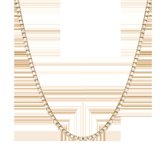 Classic Diamond Tennis Necklace