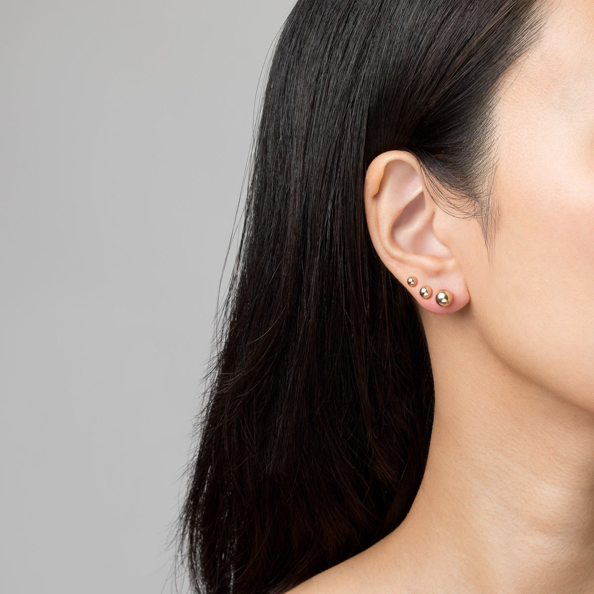 Gold Ball Studs 5mm