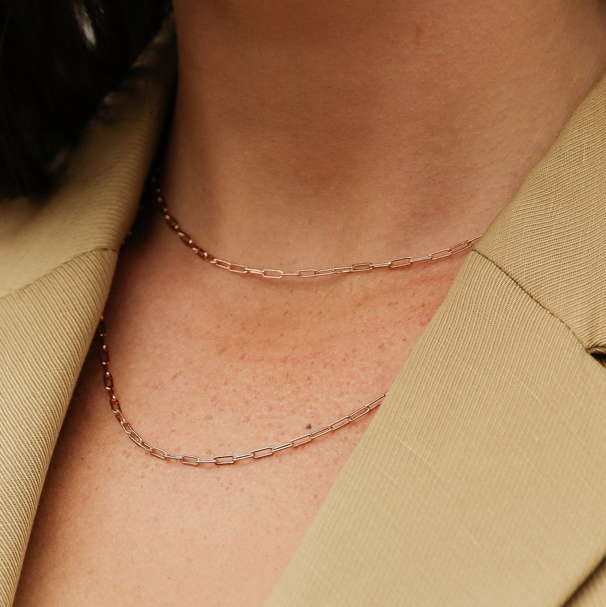 Starter Chain Necklace Stack
