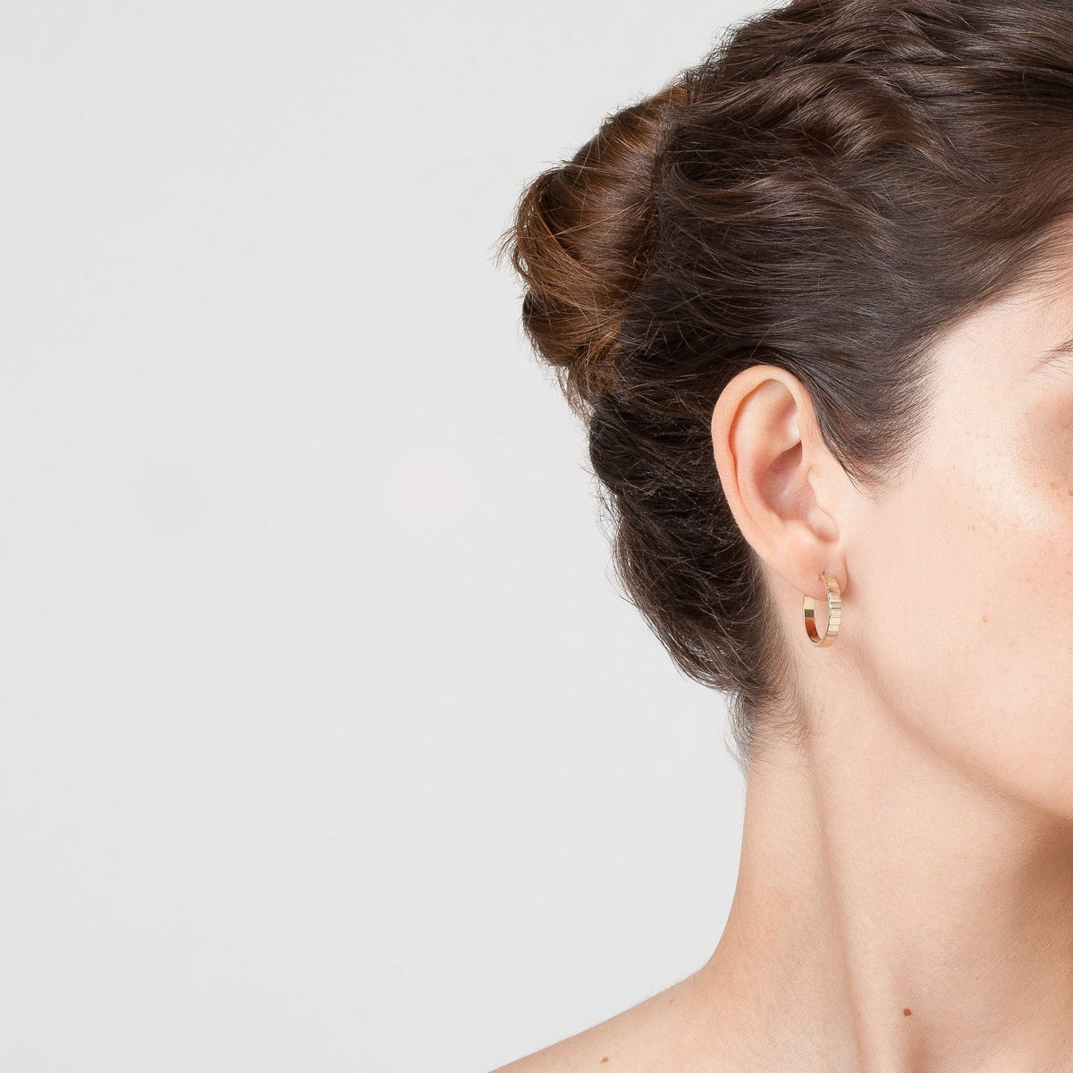 Infinity Hoop Earrings