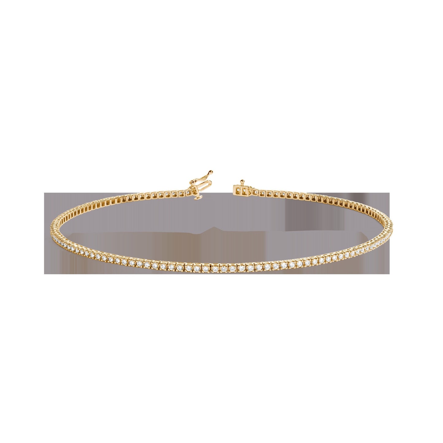 Classic Diamond Tennis Necklace