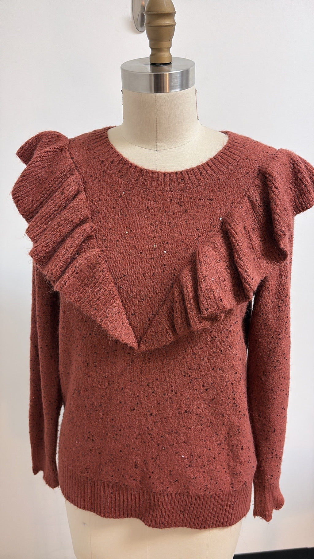 Lauren Conrad Brown Sweater, M