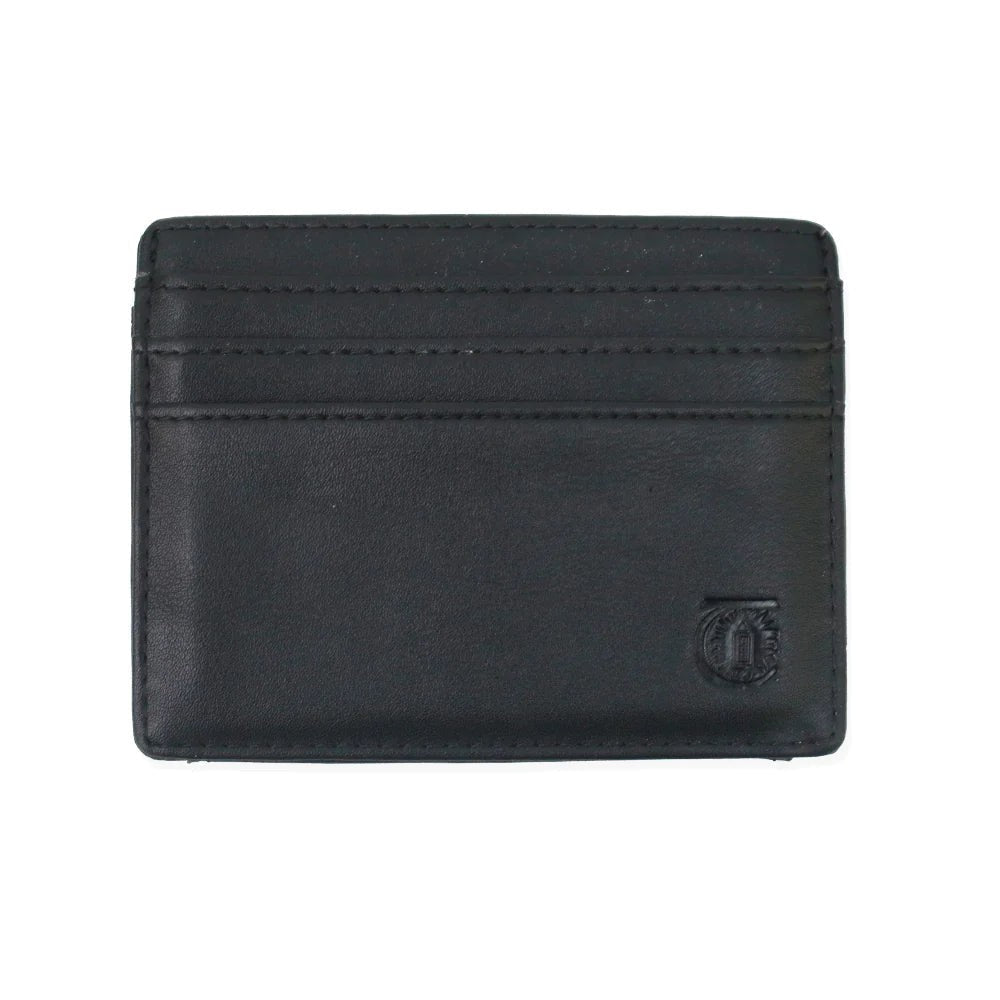 THEORIES - LANTERN WALLET VEGAN LEATHER BLACK