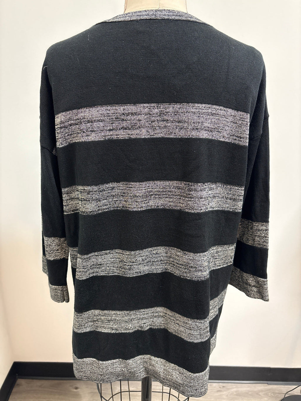 Karl Lagerfeld Black Sweater, L