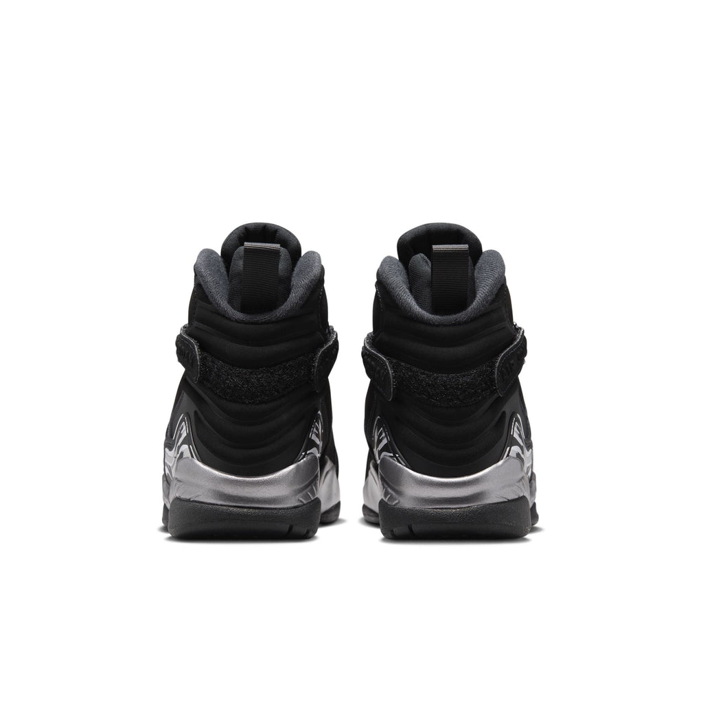 Air Jordan 8 Retro GS (Black/White/LT Graphite)