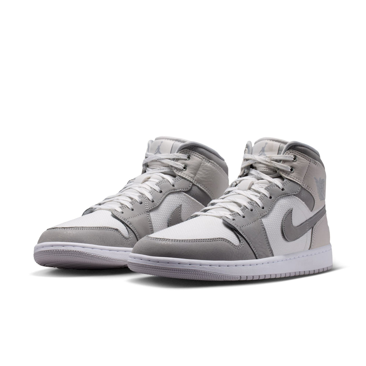 Air Jordan 1 Mid SE (Summit White/LT Smoke Grey/Phantom/Sail)