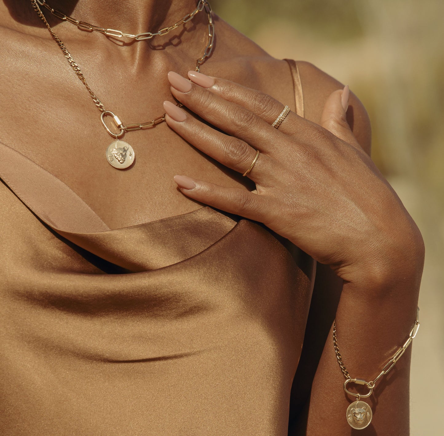 AURATE X KERRY: Lioness Pendant