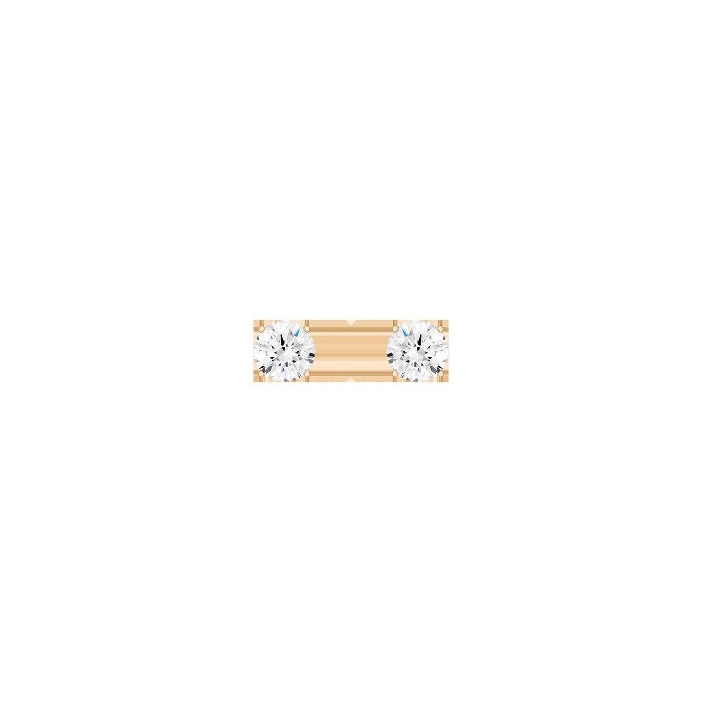 Luxury Round Lab Grown Diamond Studs