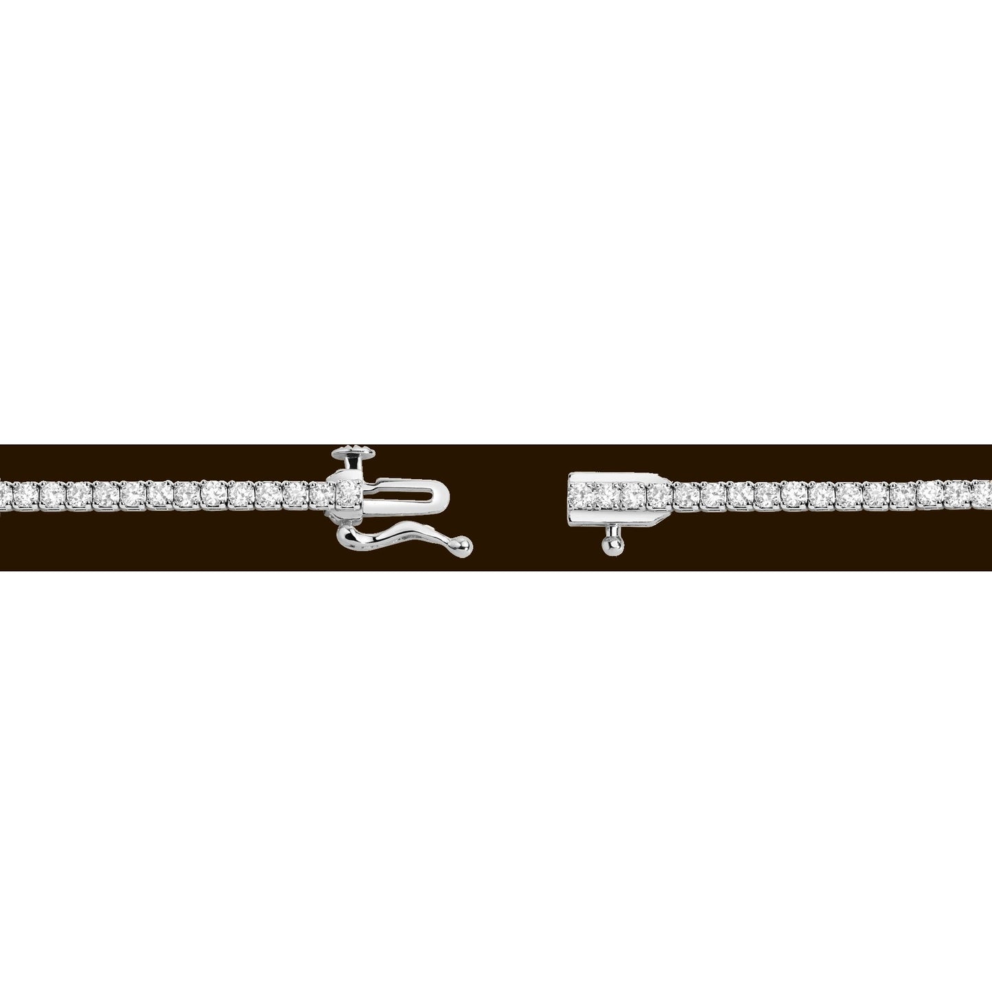 Classic Diamond Tennis Necklace - 5ct (Large)