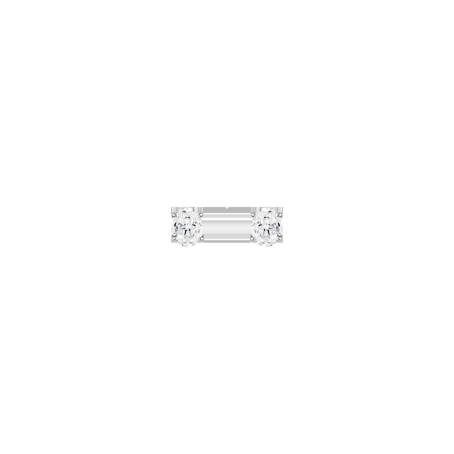 Luxury Oval Lab Grown Diamond Studs