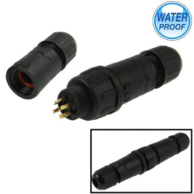 IP68 Shielded 5 Pin M14 Waterproof Connector, Cable Diameter: 2.5-7.5mm Lead Time: 1~3 Days.