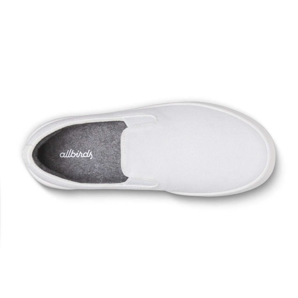 Men's Canvas Cruiser Slip On - Blizzard (Blizzard Sole)