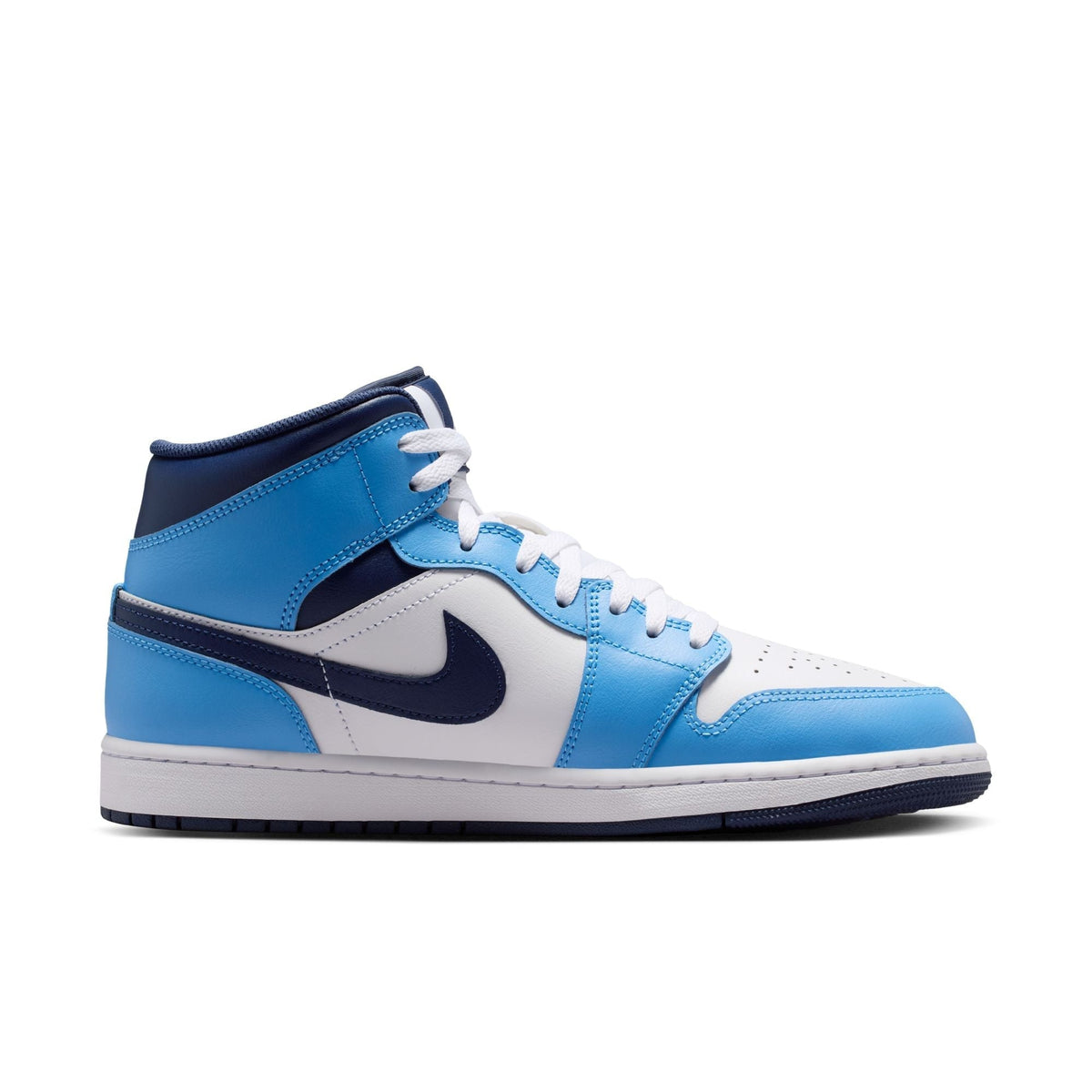Air Jordan 1 Mid (University Blue/Midnight Navy)