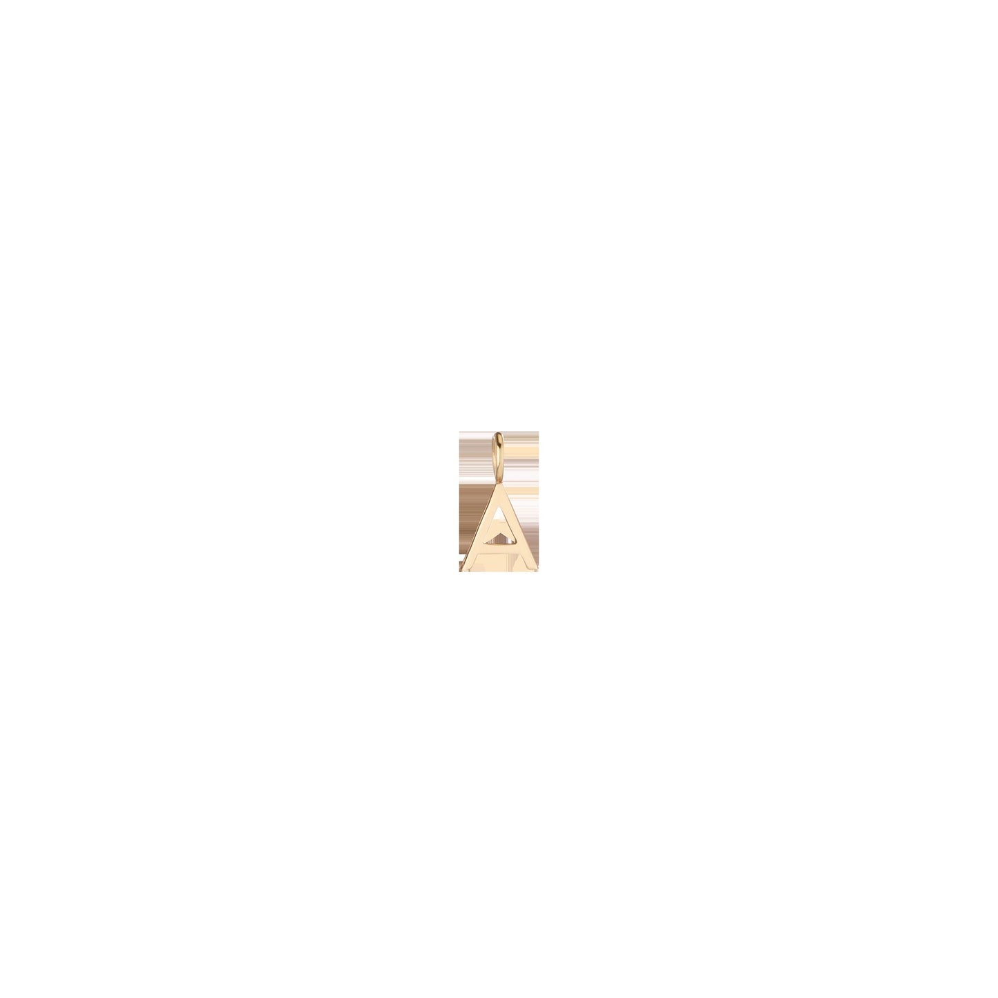 Classic Gold Letter Pendant