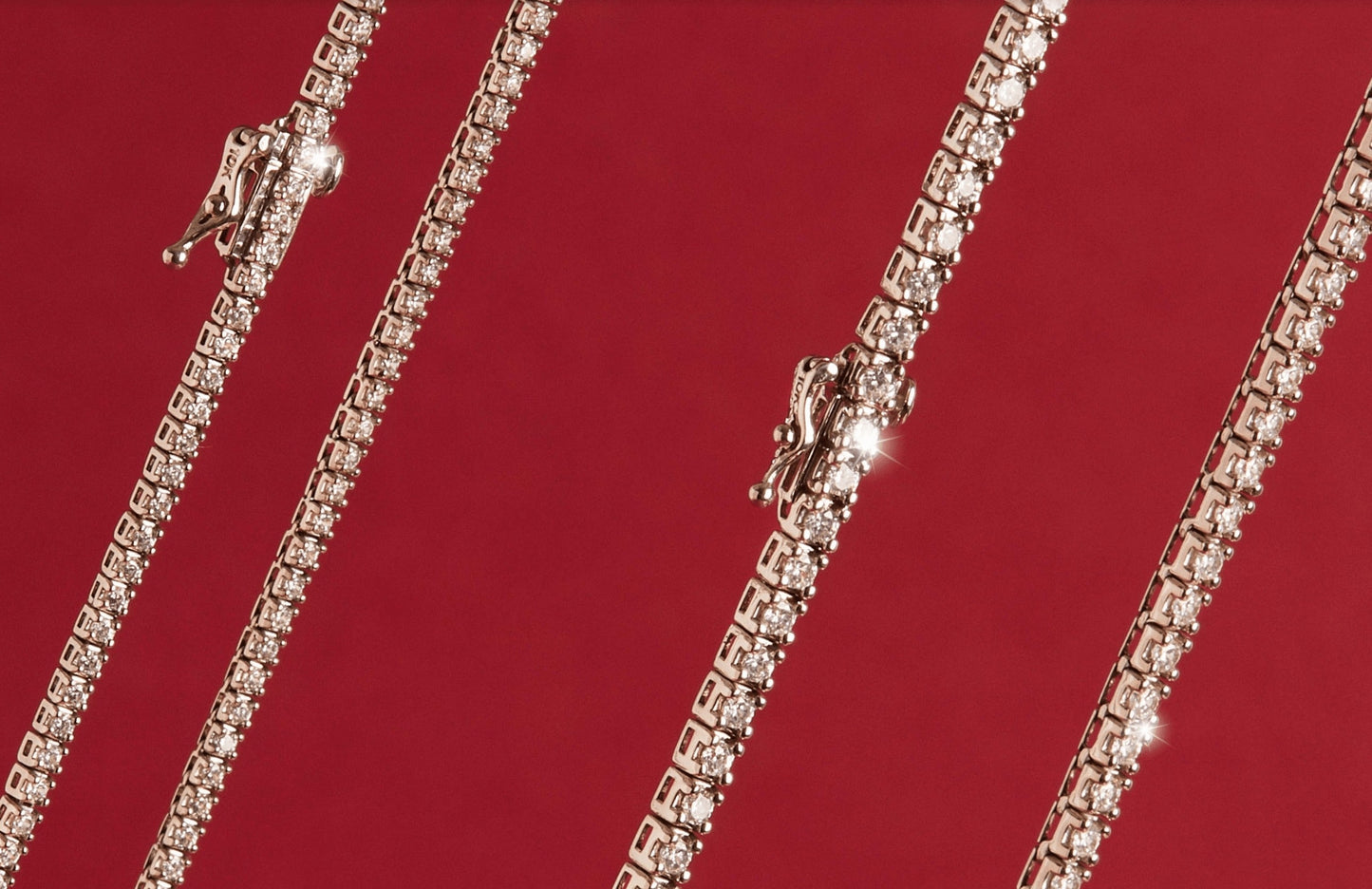 Classic Diamond Tennis Necklace - 5ct (Large)