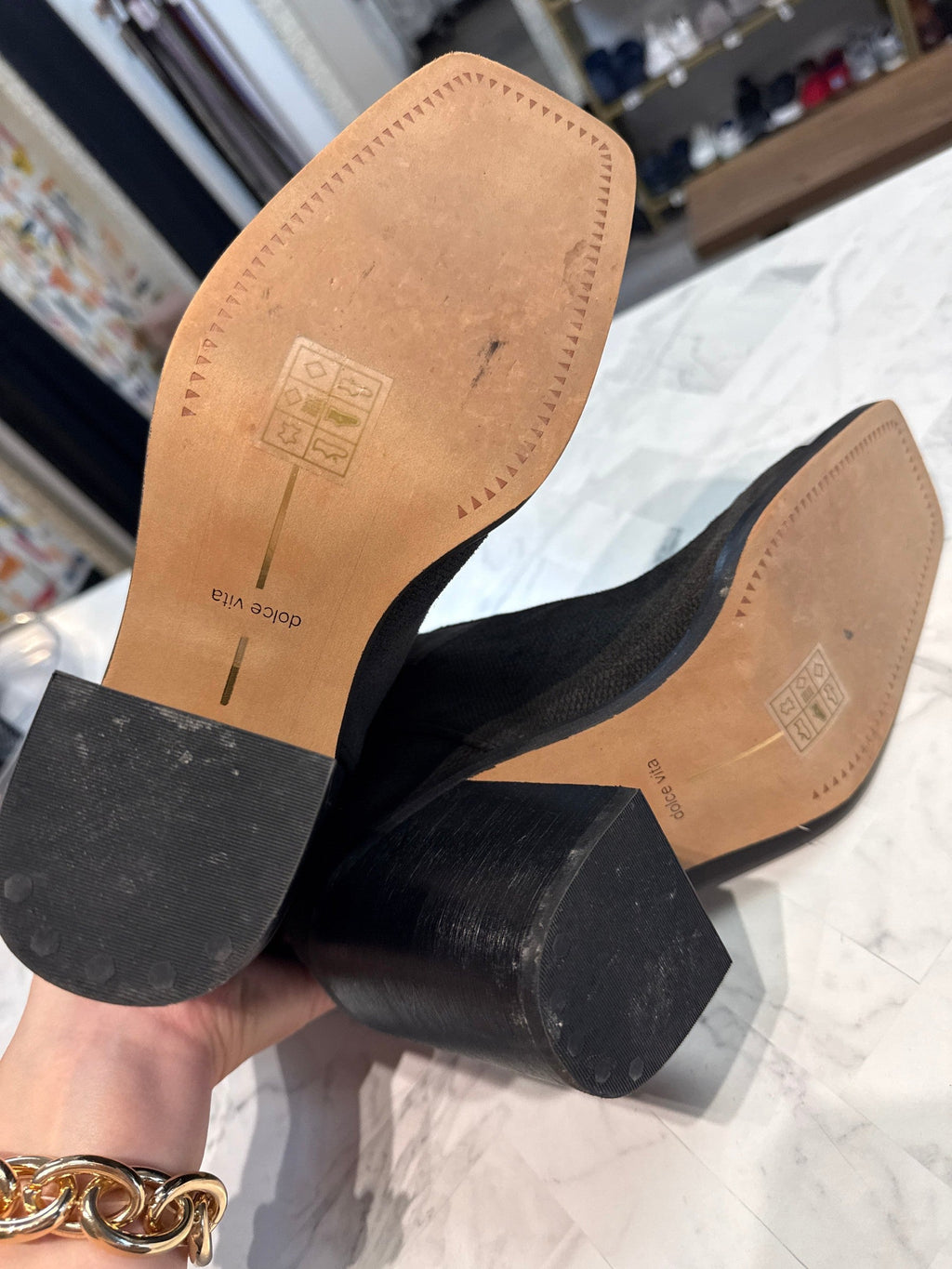 Dolce Vita Black Boots, 8