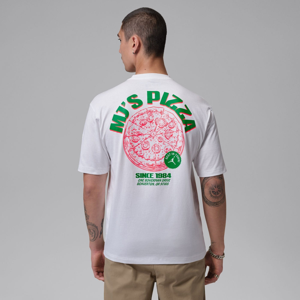 Air Jordan "MJ's Pizza" Graphic Tee