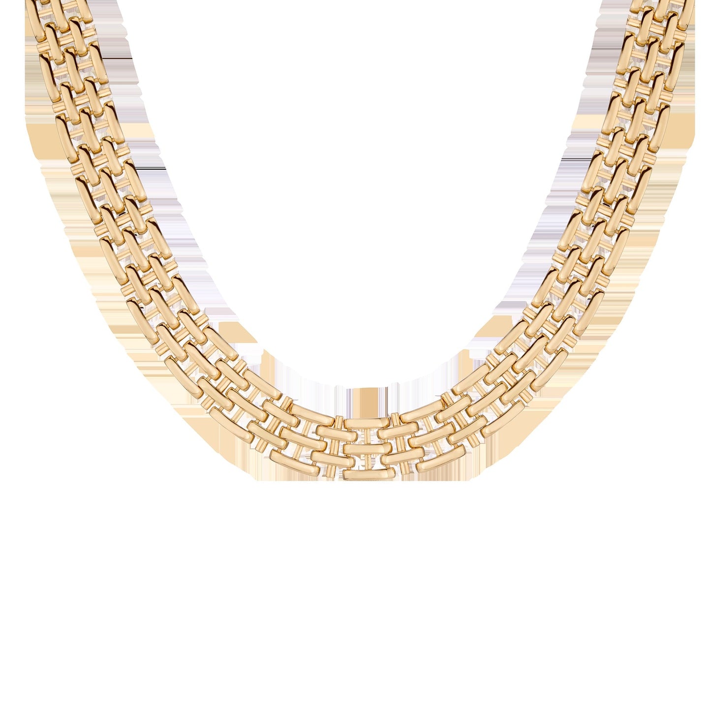 Panther Chain Link Necklace