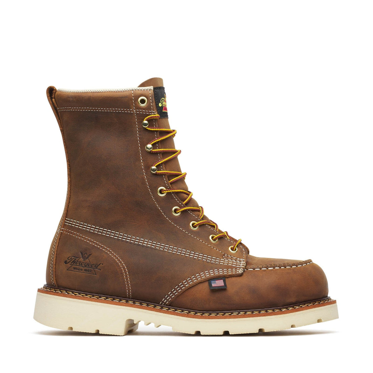 Thorogood American Heritage – 8′′ Trail Crazy Horse Safety Toe – Moc Toe MAXWear90TM