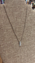 Sterling Silver Engravable Necklace, 16"-18"