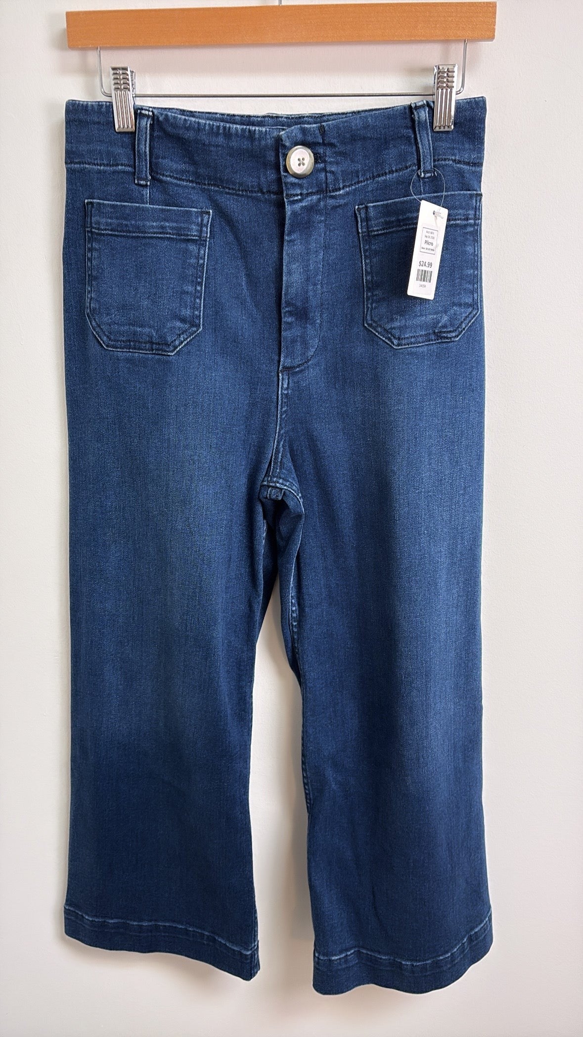 Pilcro Anthropologie The Skipper 24" Inseam Jeans, 28 (6) Petite