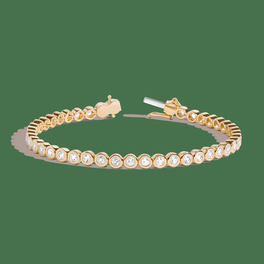 Diamond Bezel Tennis Bracelet