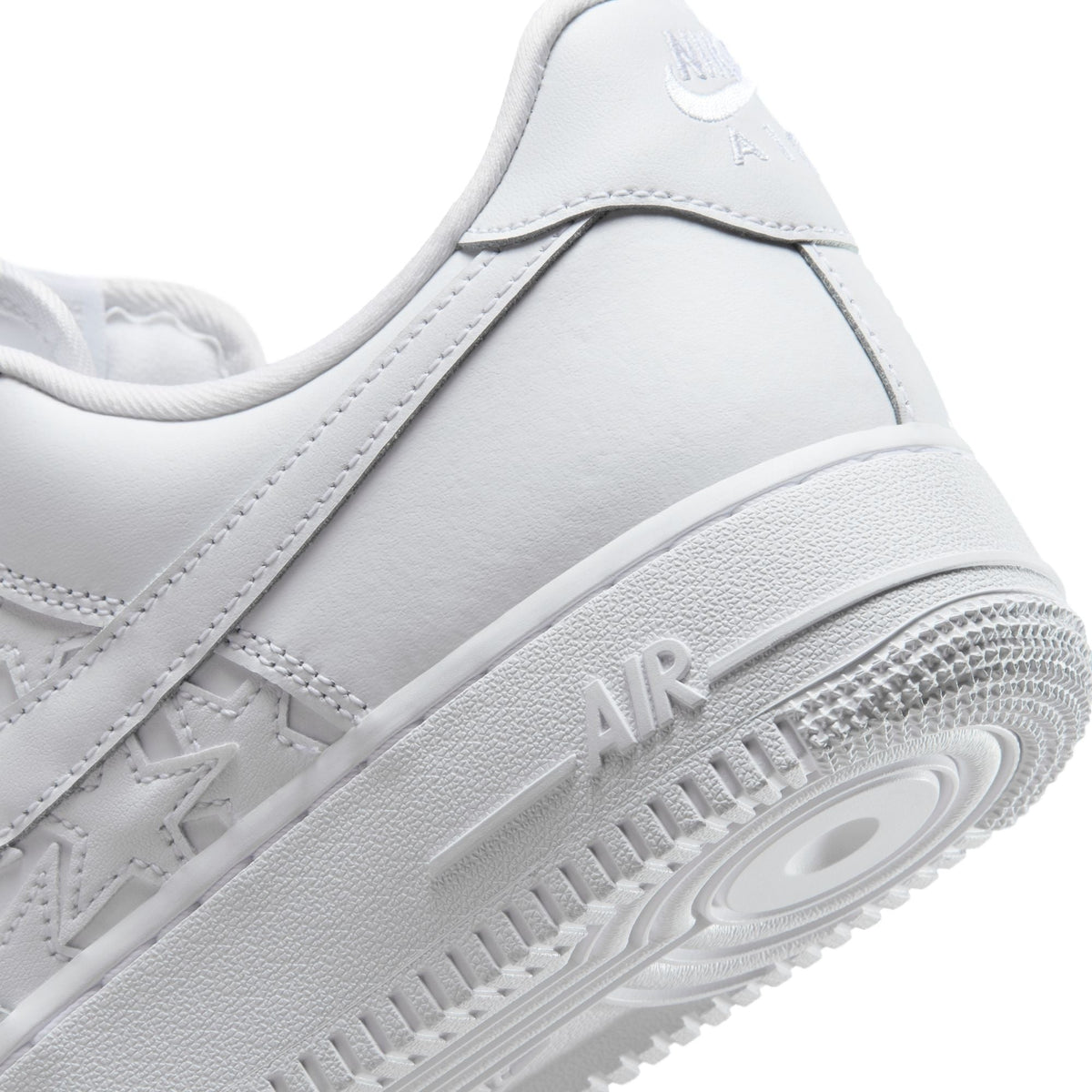 Nike Air Force 1 '07 Edge (White/White/Metallic Silver)