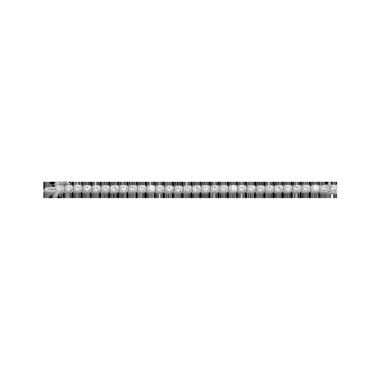 Lab Grown Diamond Oval Tennis Bracelet
