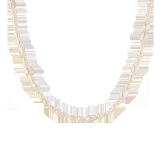 Baroque Pearl Choker Necklace