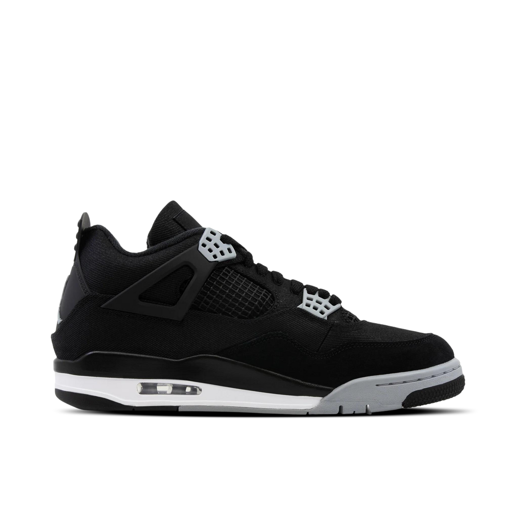 Air Jordan 4 Black Canvas
