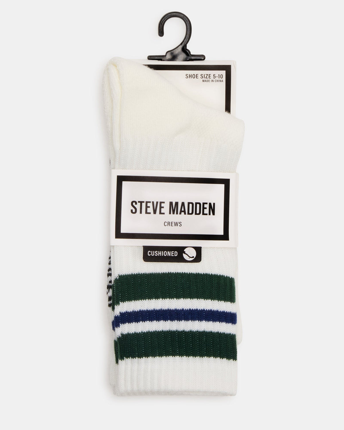 WYNN 2 PACK STRIPE ATHLEISURE SOCKS EGRET
