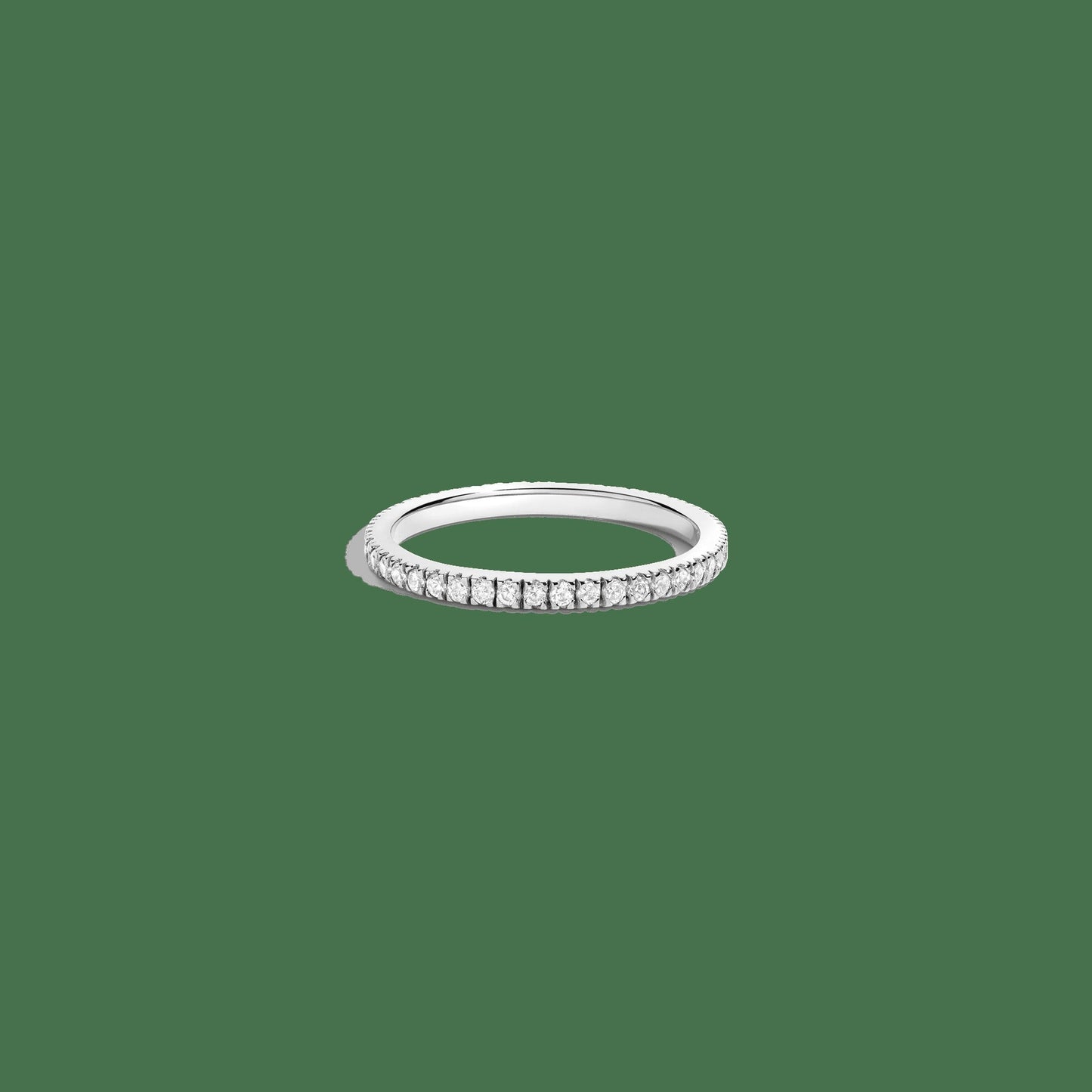 Pavé Lab Grown Diamond Eternity Ring