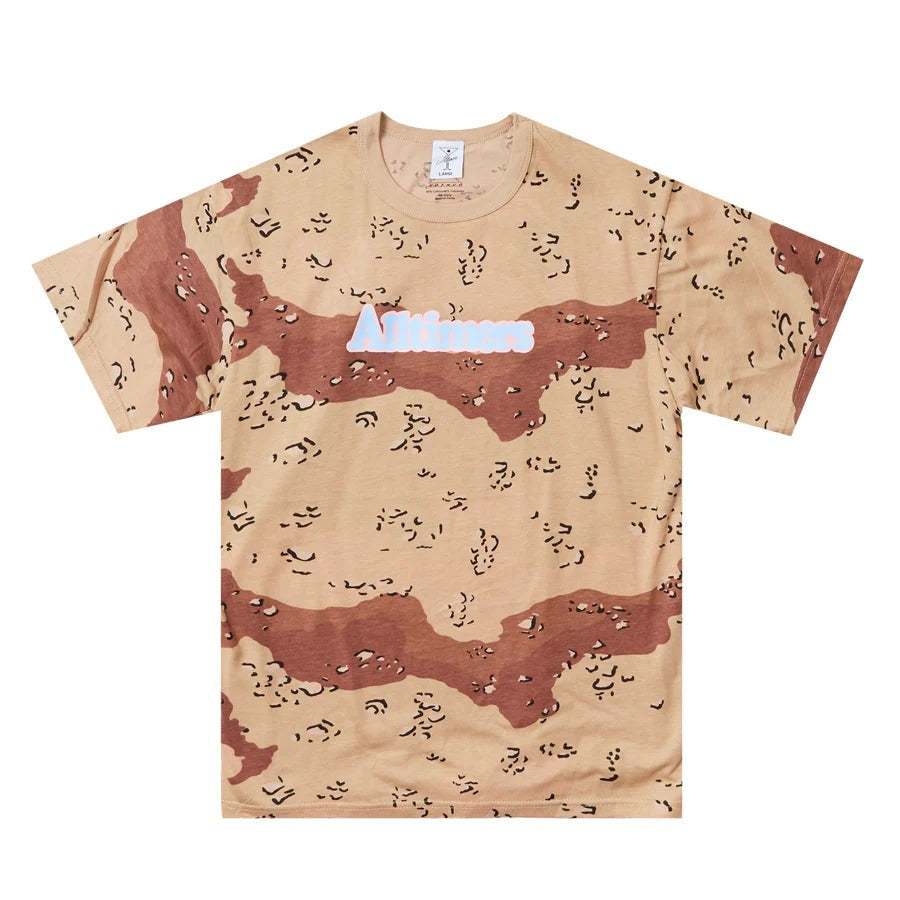 ALLTIMERS - DESERT CAMO BROADWAY LOGO Tee