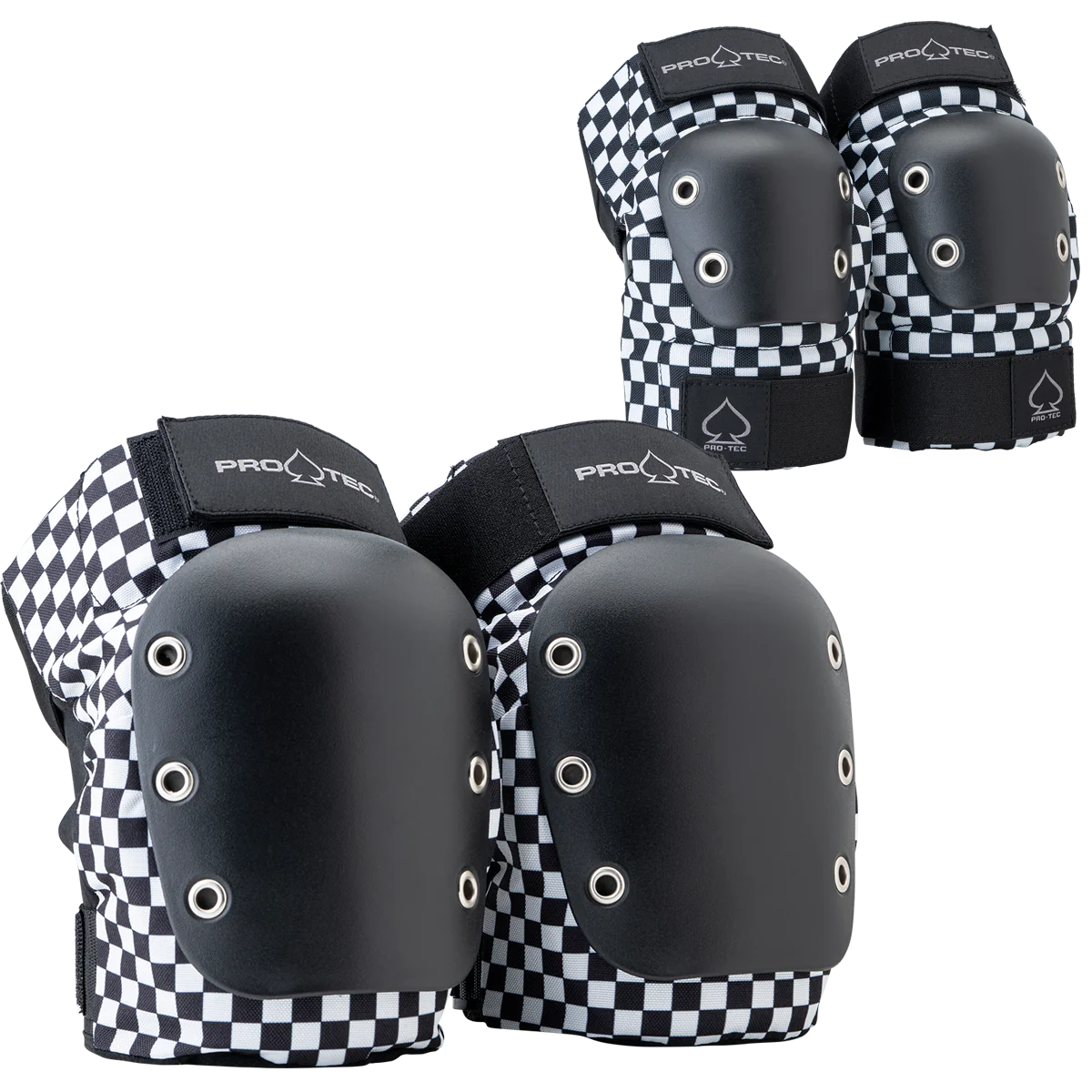 PRO-TEC - STREET KNEE/ELBOW PAD SET - CHECKER