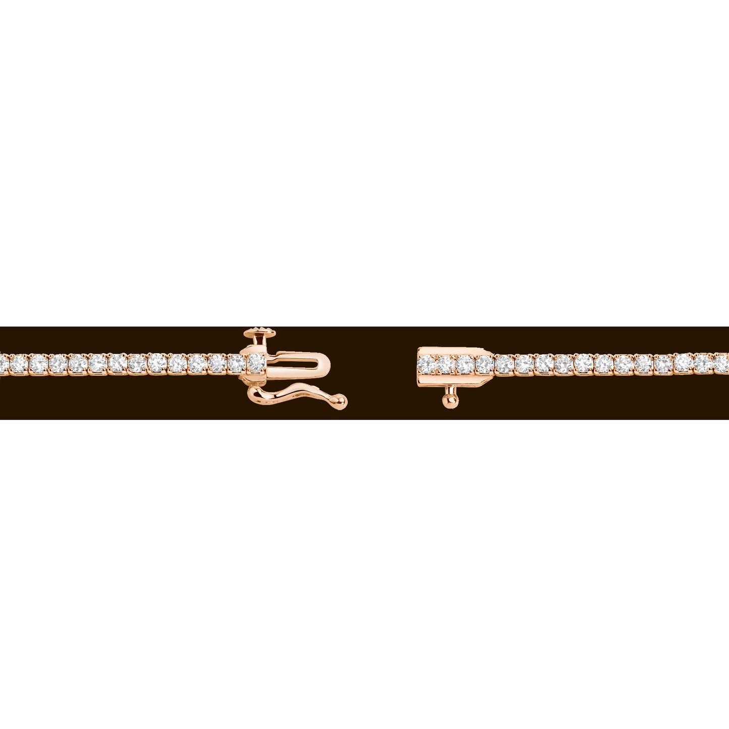 Classic Diamond Tennis Necklace - 5ct (Large)
