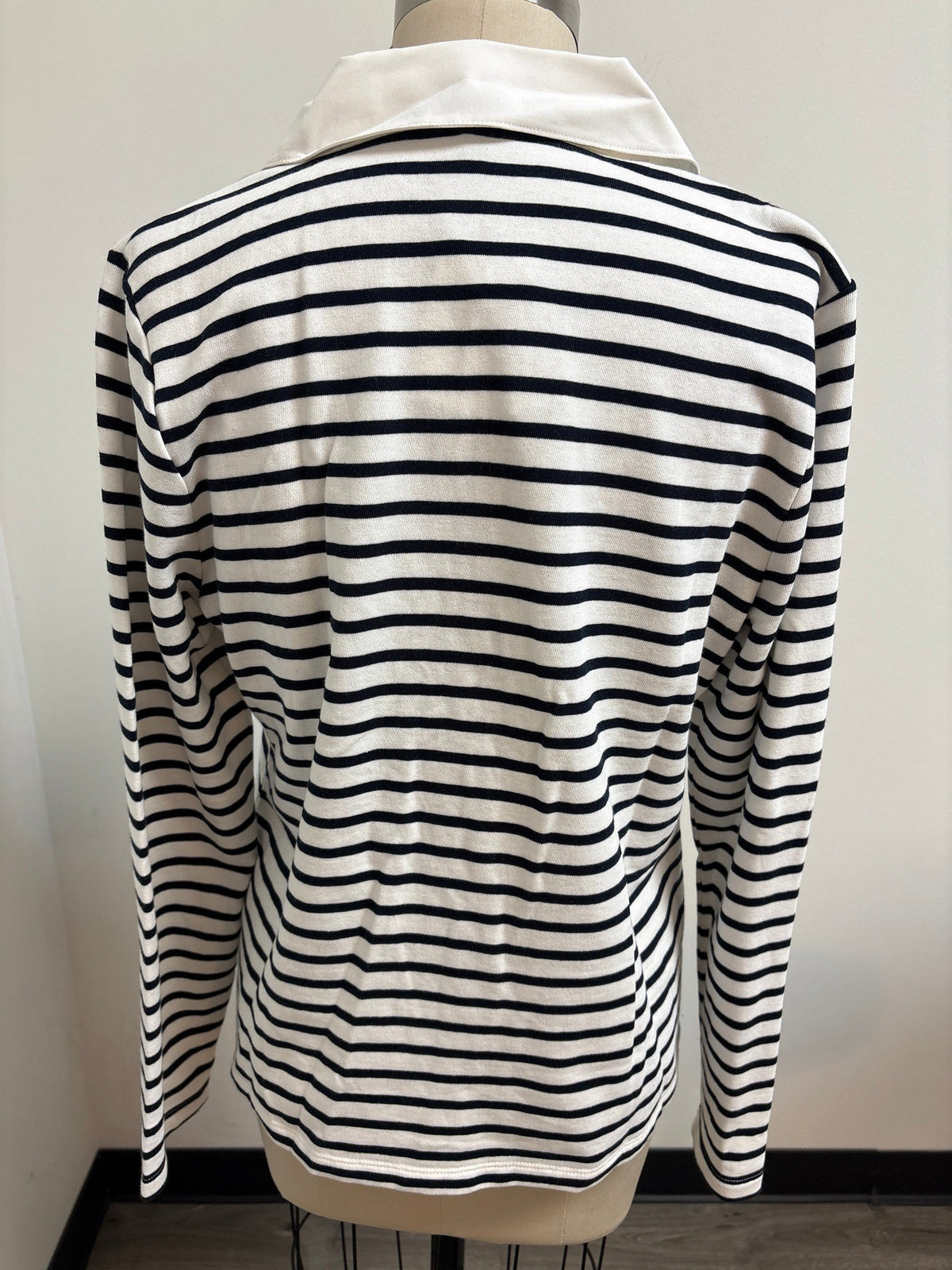 New Talbots Stripe Top, M