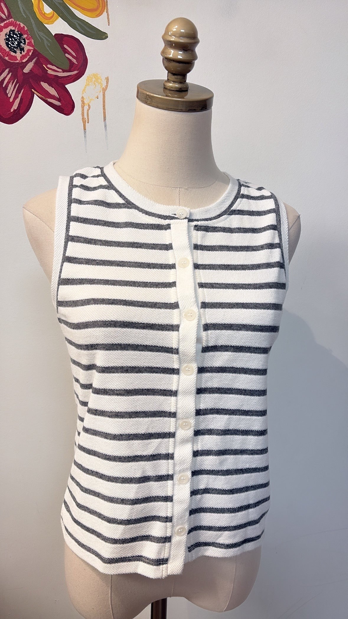 Evereve Stripe Top, XS