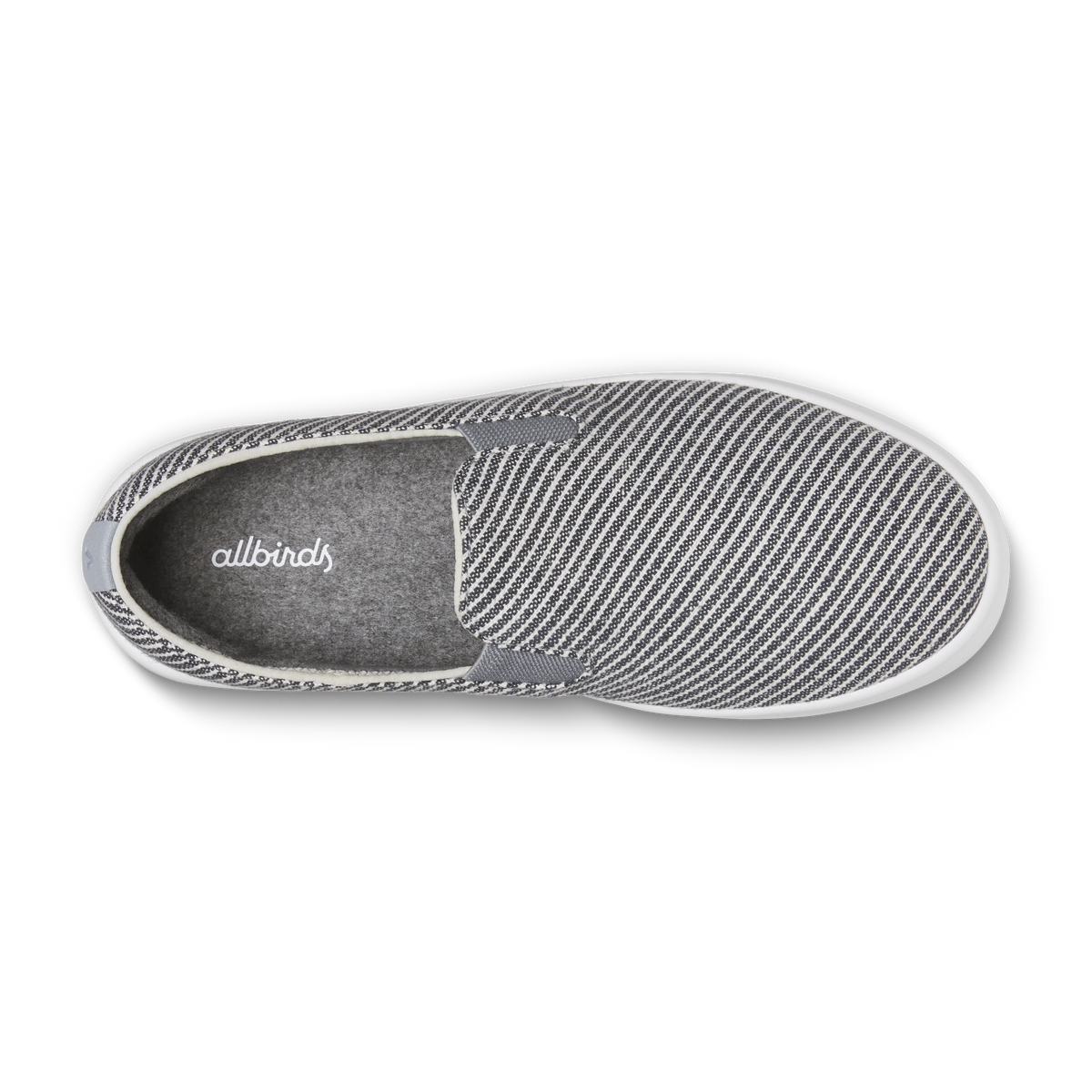 Women's Canvas Cruiser Slip On - Deep Navy Stripes (Blizzard Sole)