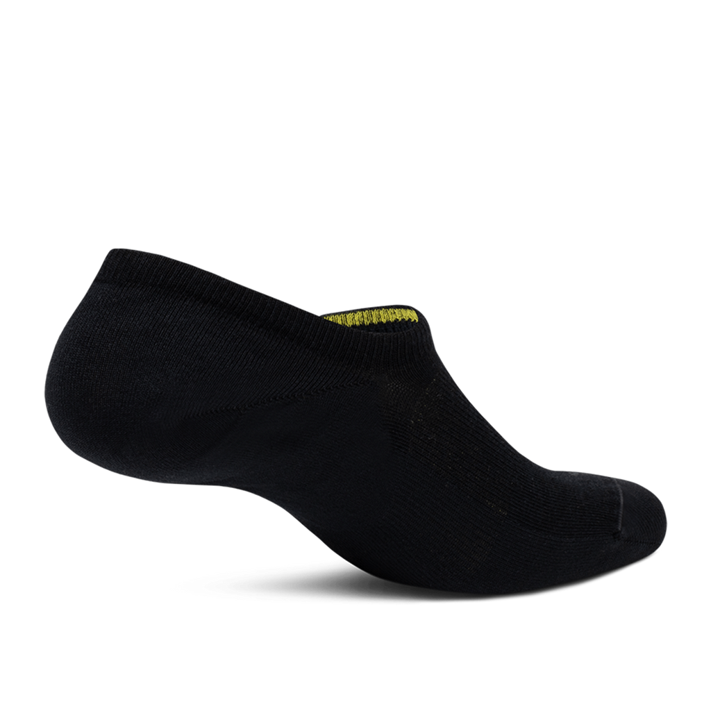 Anytime No Show Sock - Natural Black