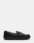 KIDS' JARED BLACK LEATHER