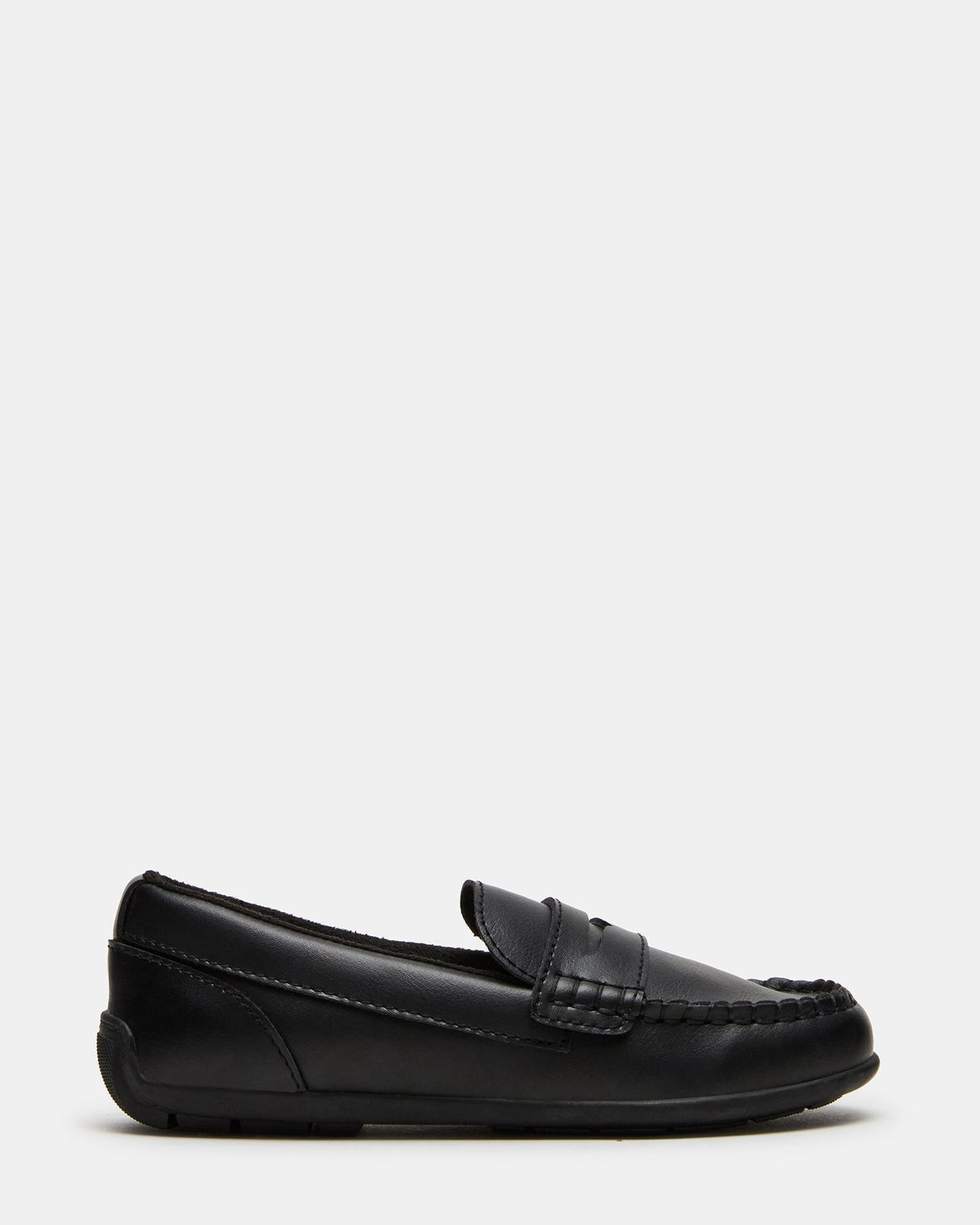KIDS' JARED BLACK LEATHER