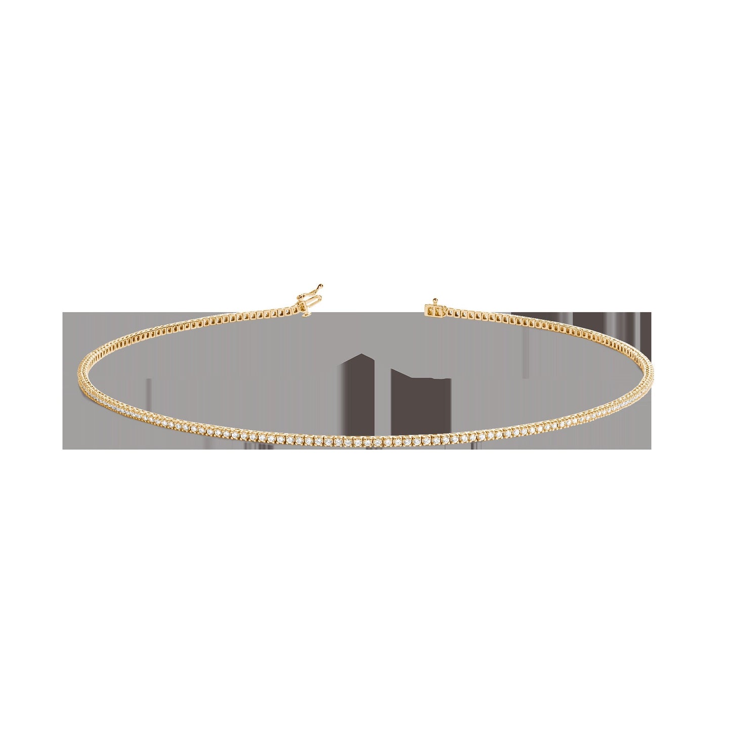 Classic Diamond Tennis Necklace