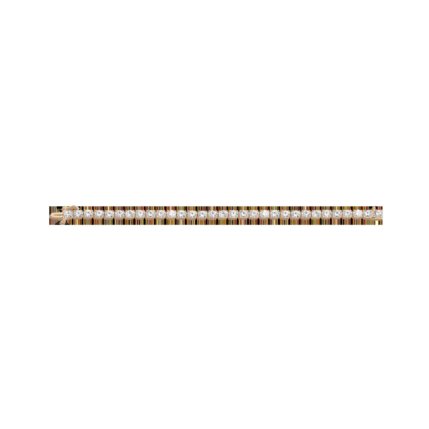 Lab Grown Diamond Oval Tennis Bracelet