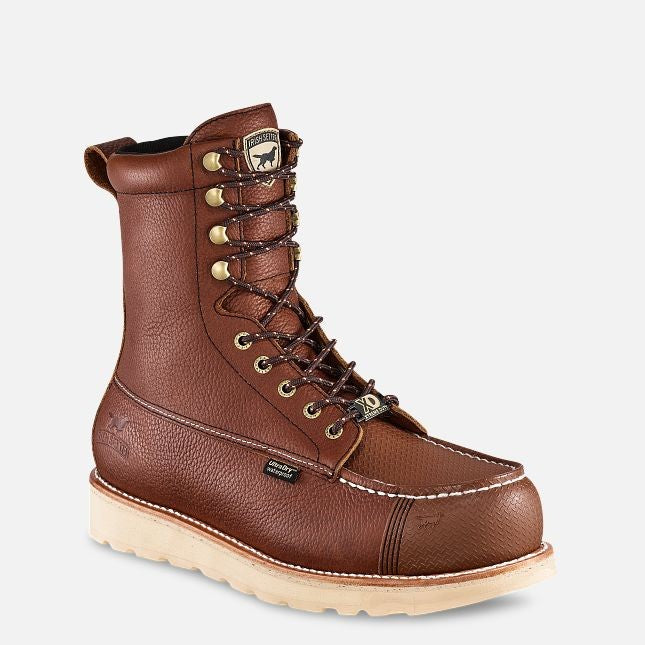 Irish Setter Wingshooter XD Men's 8-inch Waterproof Leather Safety Toe Boot