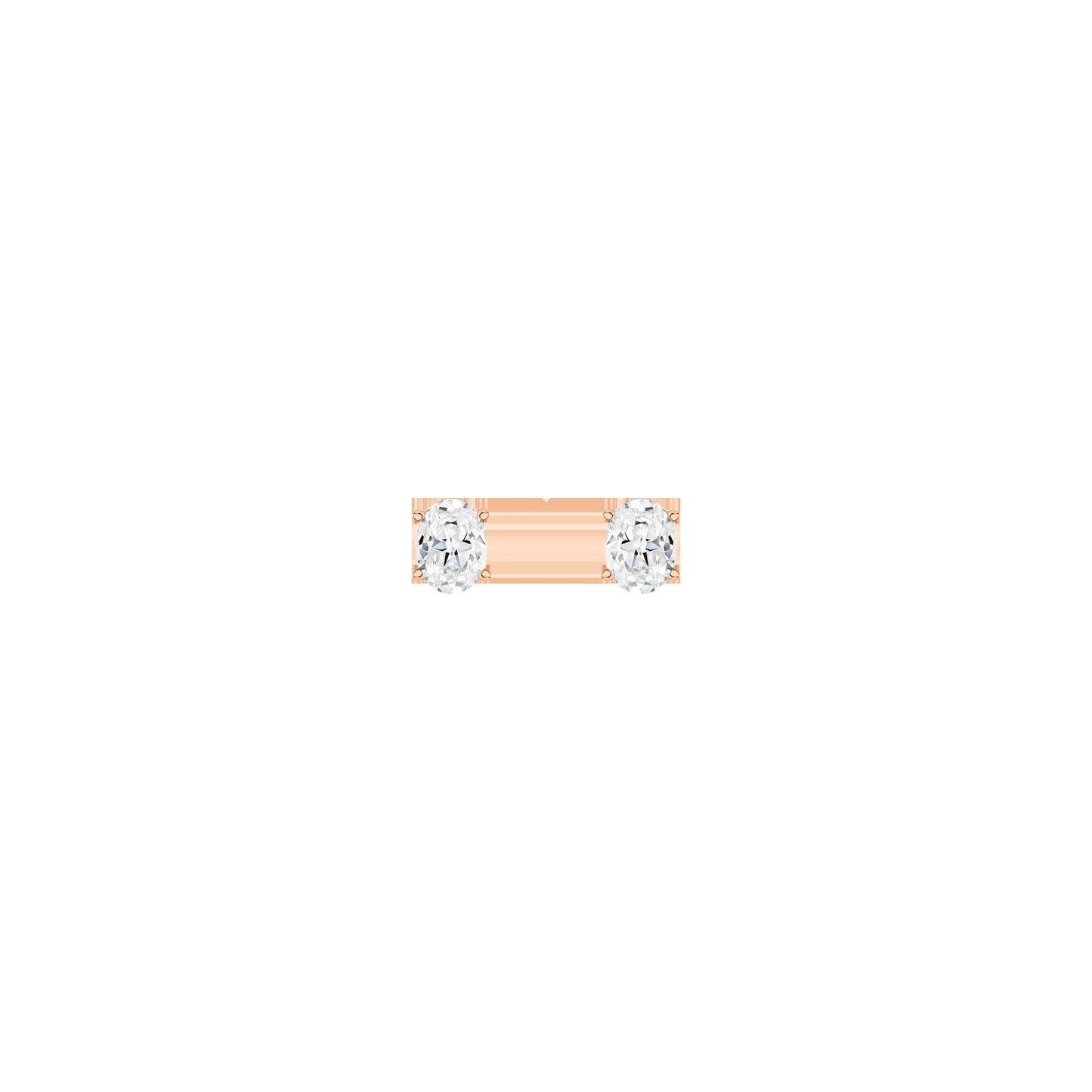 Luxury Oval Lab Grown Diamond Studs