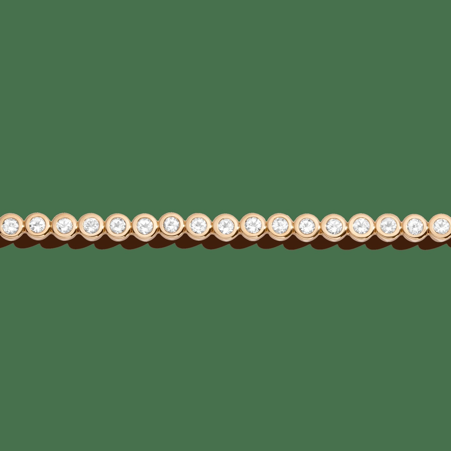 Diamond Bezel Tennis Bracelet