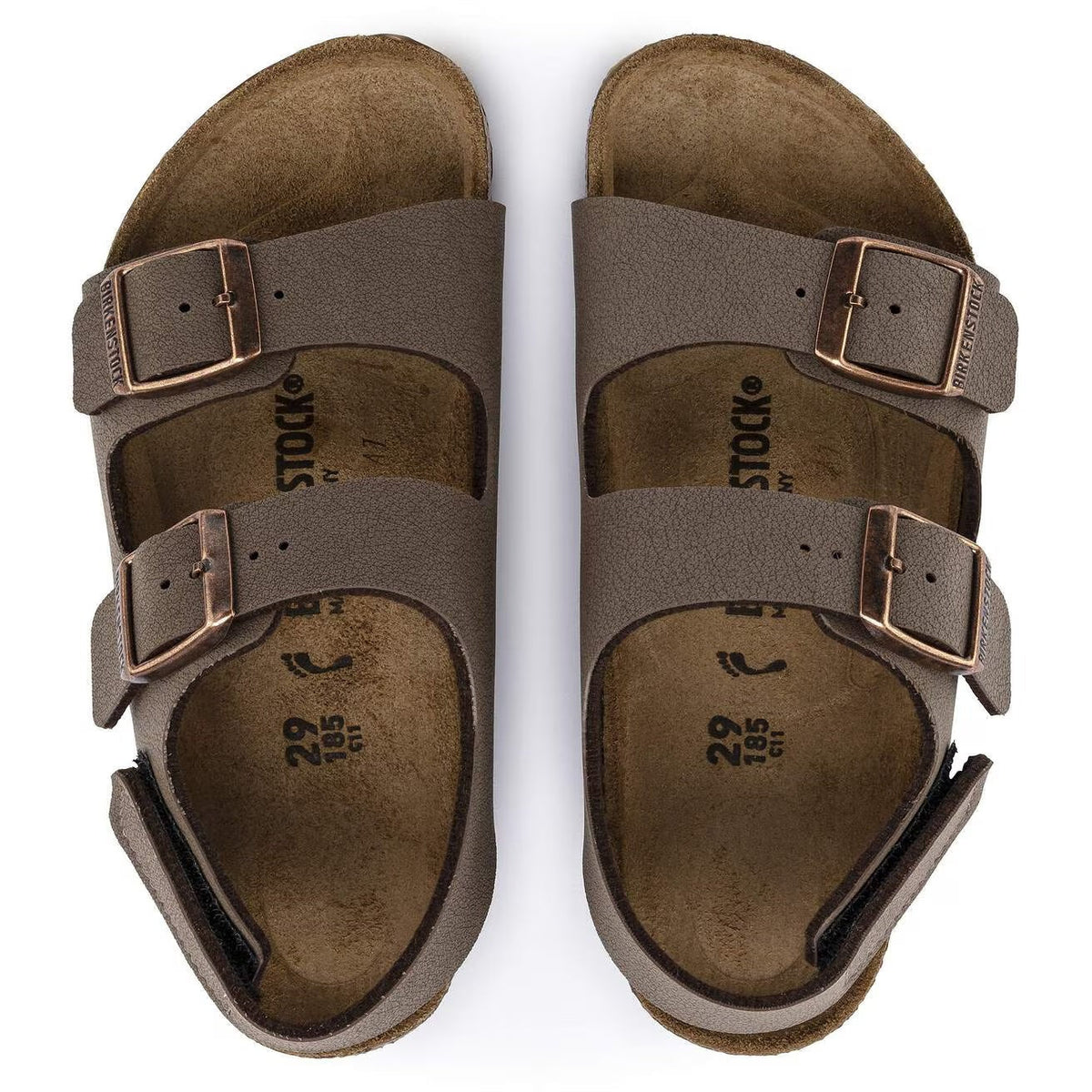 Birkenstock Kids Milano HL Birkibuc - Mocha