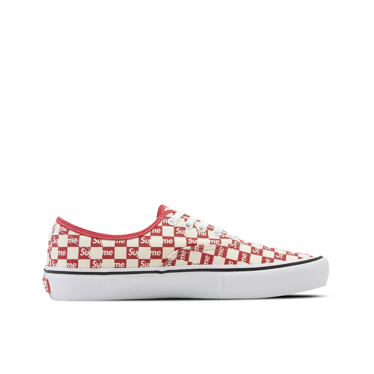 Vans Authentic Pro Supreme Checkers Red