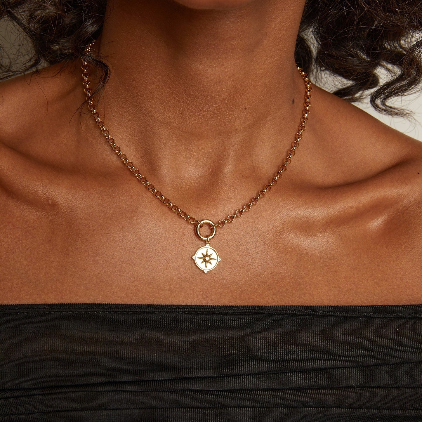 Compass Charm