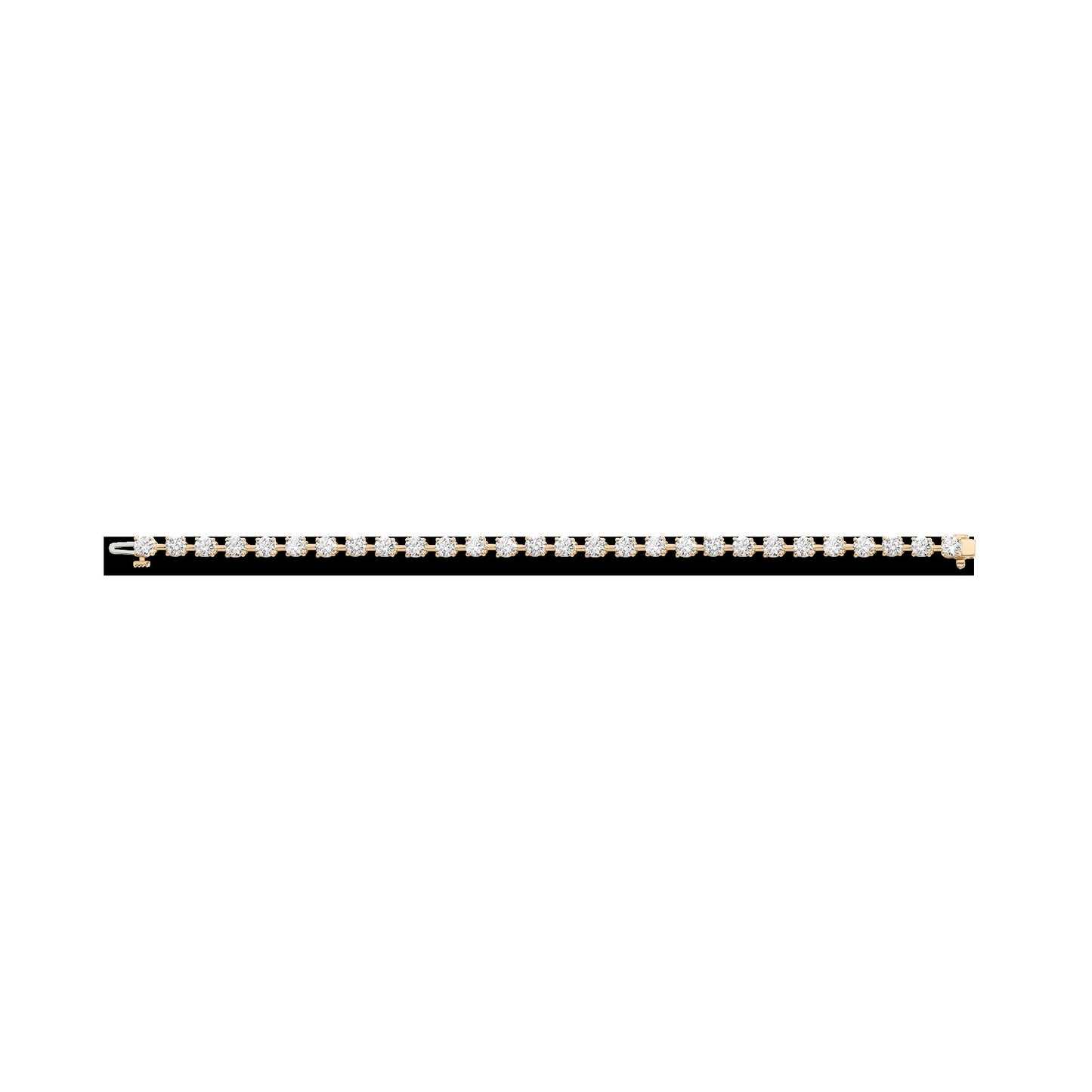 8ct Lab Grown Diamond Tennis Link Bracelet
